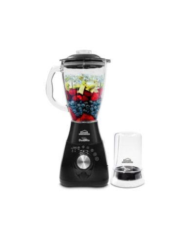 Licuadora Duo Mix Pro Vaso Vidrio + Chopper 550W He003G