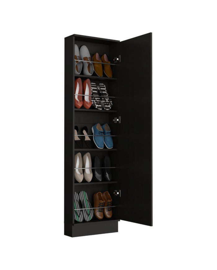 Zapatero Isia, Wengue, con Amplio Espacio de Almacenamiento Incluye Espejo   ZF