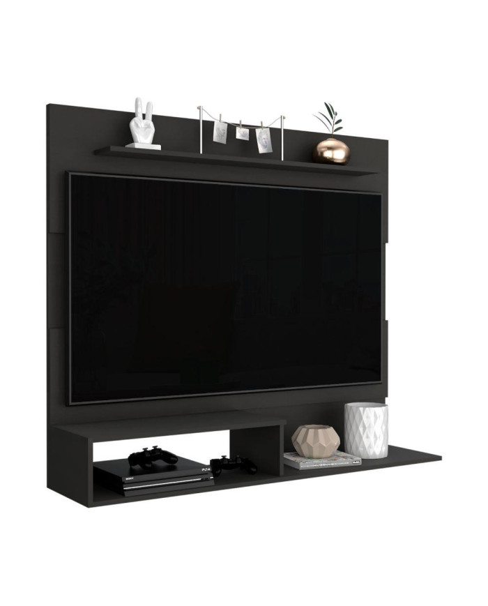 Panel de Tv Ascher, Wengue, con Espacio Para Televisor de Hasta 55 Pulgadas  ZF