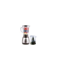 Licuadora Hebl1055N Vaso Vidrio C/Picat Silver 6 Vel+2 Pulso