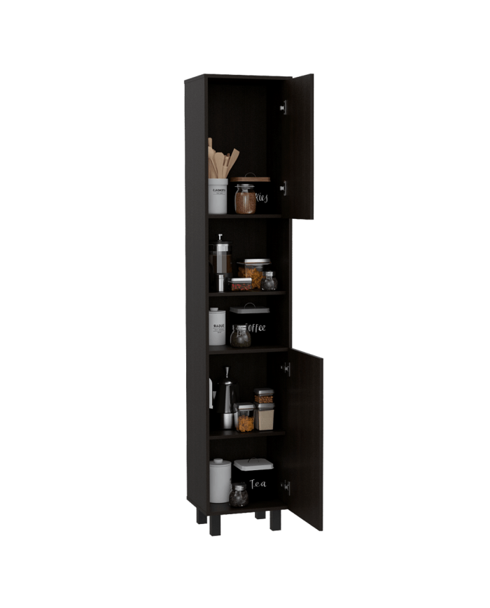 Alacena Hobart, Wengue, con Dos Puertas Batientes ZF