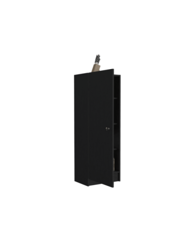 Alacena Nadir, Wengue, con Una Puerta y Amplio Espacio de Almacenamiento