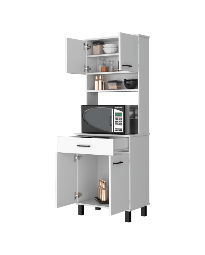 Alacena Faddei, Blanco Duqueza, Con Amplia Capaciddad de Almacenamiento