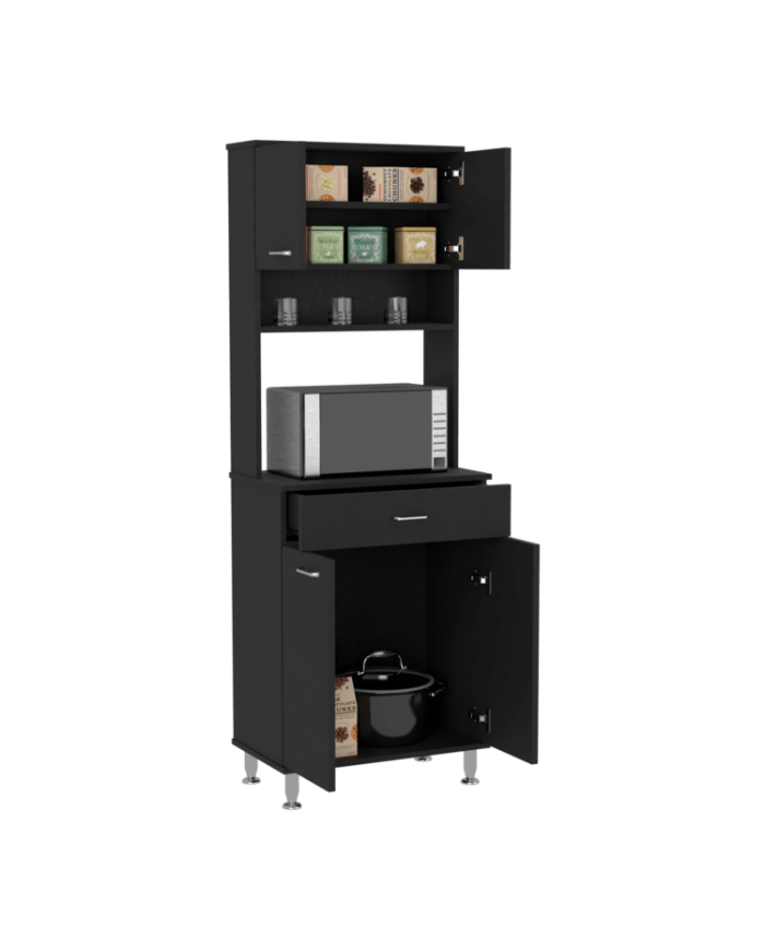 Alacena Bagan, Wengue, con Un Cajón Organizador ZF