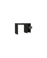 Escritorio Malasia, Gris, con Un Cajón Archivador y Dos Entrepaños ZF