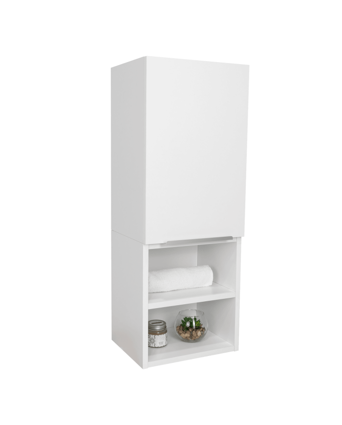 Gabinete de Baño Ciro, Blanco, con Amplio Espacio Para Guardar Objetos de Aseo Persona