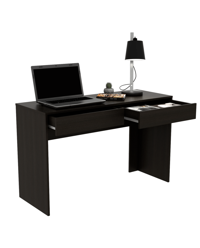 Escritorio Mantis, Wengue, con Dos Cajones