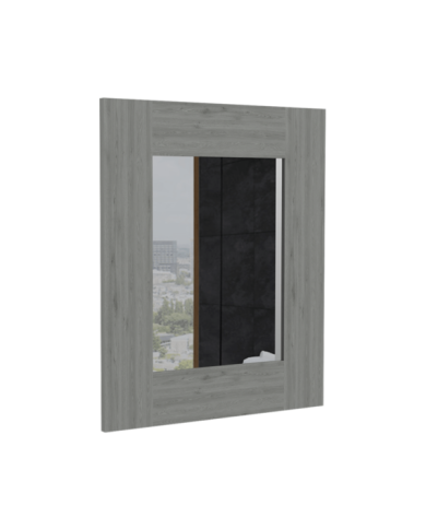 Espejo de Baño Salomón, Humo, Ideal Para Espacios Reducidos