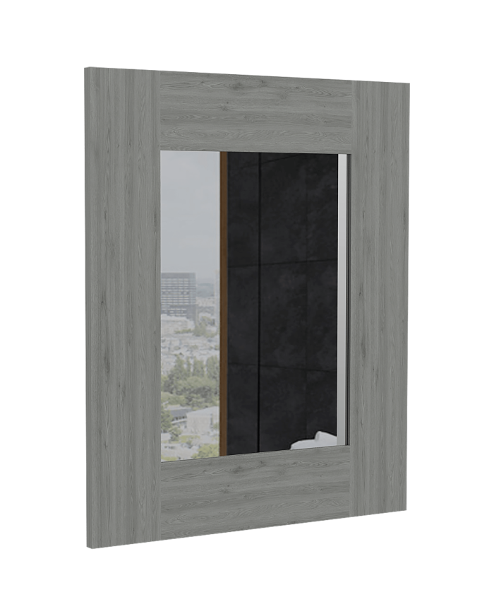 Espejo de Baño Salomón, Humo, Ideal Para Espacios Reducidos
