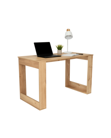 Escritorio Elora, Café Claro, Ideal Para Espacios de Trabajo