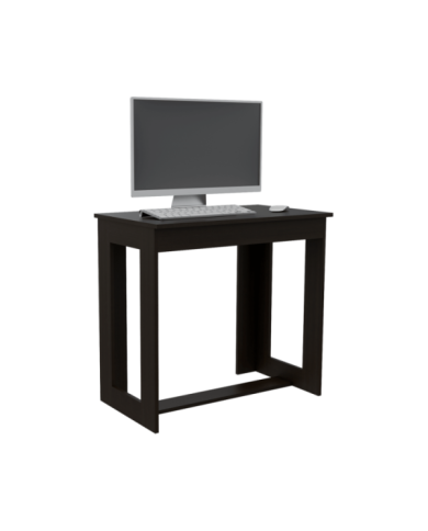 Escritorio Divain, Wengue, Ideal Para Espacios Reducidos