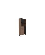 Biblioteca Peralta, Miel y Wengue, con Tres Puertas y Un Cajón