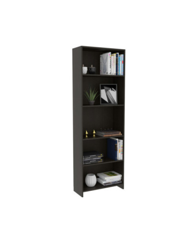 Biblioteca Milán, Wengue, con Cuatro Entrepaños