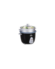 Olla Arrocera 1,8 Lts Negra Con Vaporera Nm Heoa-18N