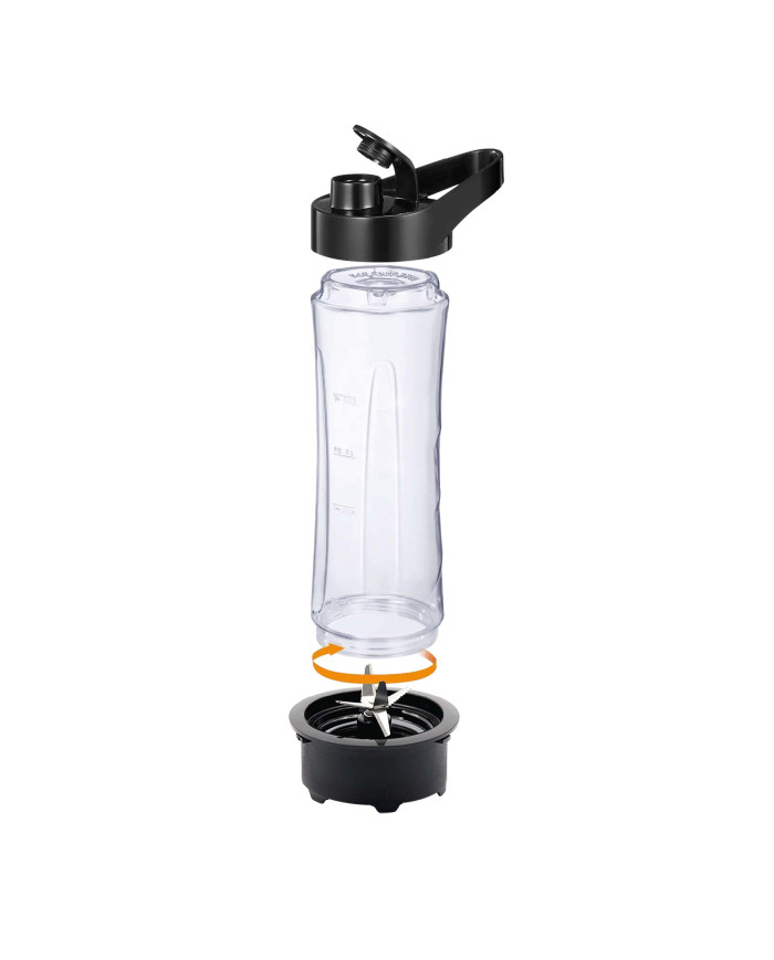 Batidora De Inmersion + Jarra Personal Tritan 300W He-538N