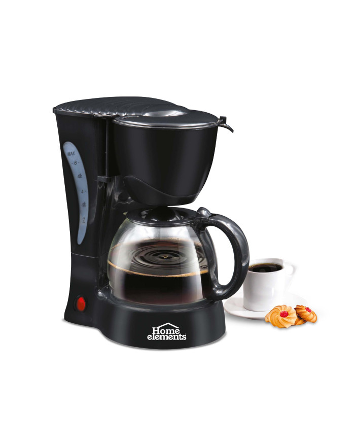 Cafetera Electrica 6 Tazas He7025 Home Elements