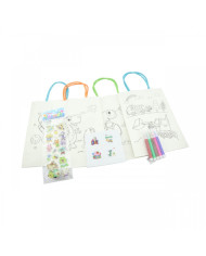 Bolsa para colorear niño