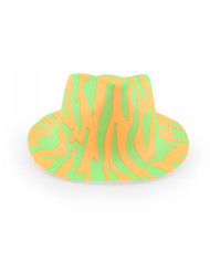 Sombrero Vaquero Neón Estampado X6