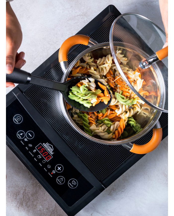 Olla 18 Cm Acr. Inox. Tp. Vid. Insertos Scona.