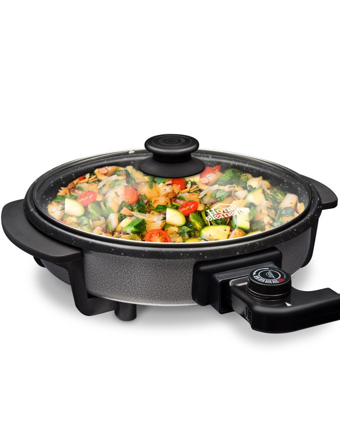 Sarten Wok Electrico Ant. 30Cm T/Vidrio Int Stone Heplyd401