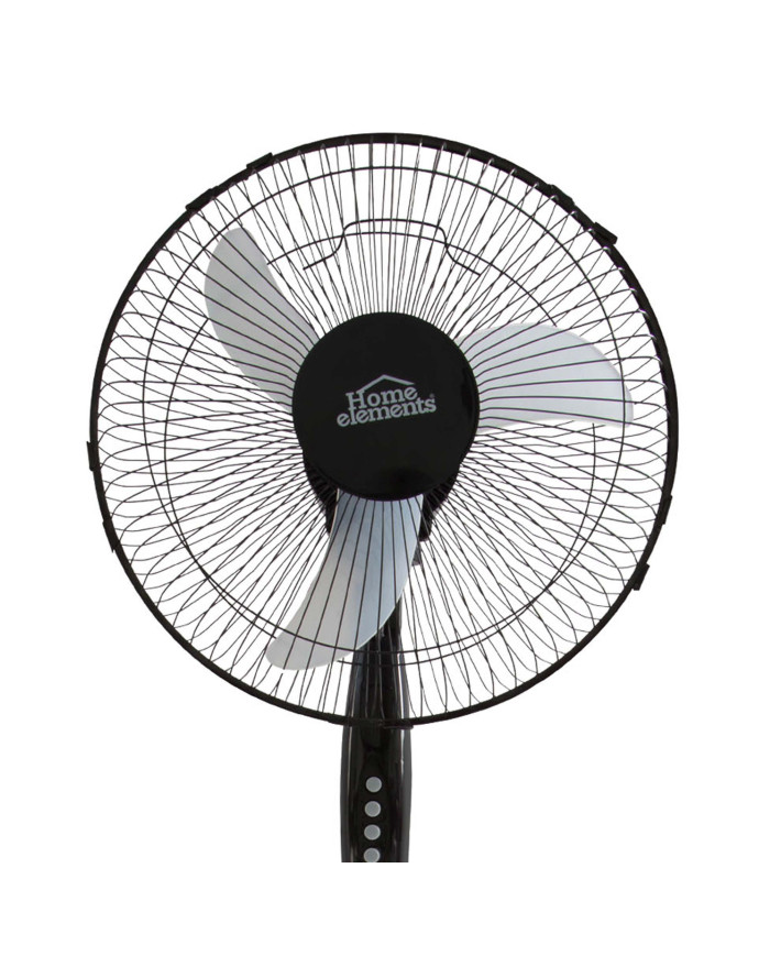 Ventilador Pedestal Negro 16 Hecrsf-16Bi Caja X 1 He