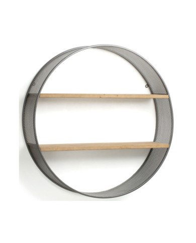 Estantería de pared Halie    diam         80 cm de madera maciza de abeto