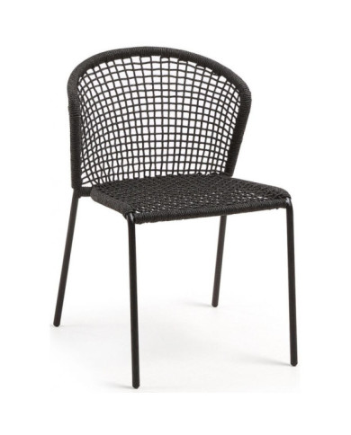 Silla Mathew gris oscuro