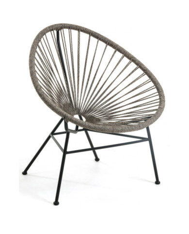 Sillón Samantha gris oscuro