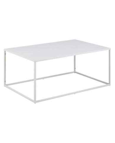 NEWTON mesa de café de acero, MPG002 blanco L     90 W     60 H     40 cm