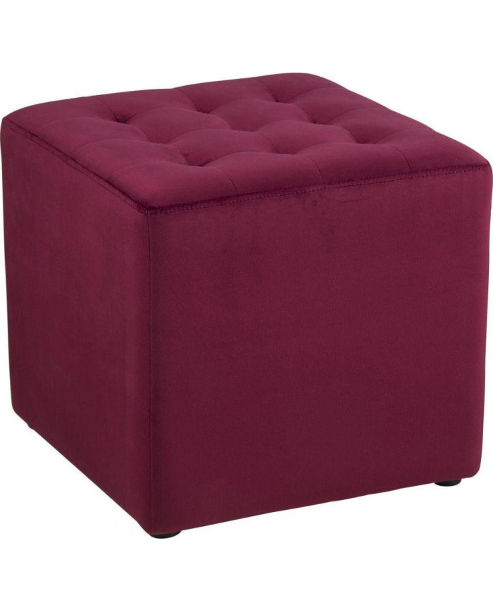 tela VIC otomana Bryan bordeaux 55, caja / 6 pcs, L     38 W     38 H     36 cm