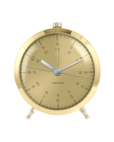 Reloj Button ∅9 cm dorado