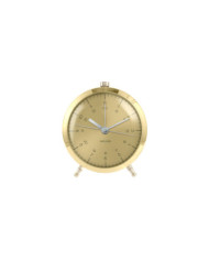 Reloj Button ∅9 cm dorado