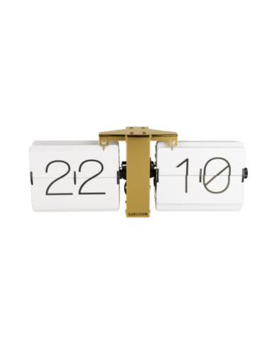 Reloj Flip No Case 36x14 cm dorado