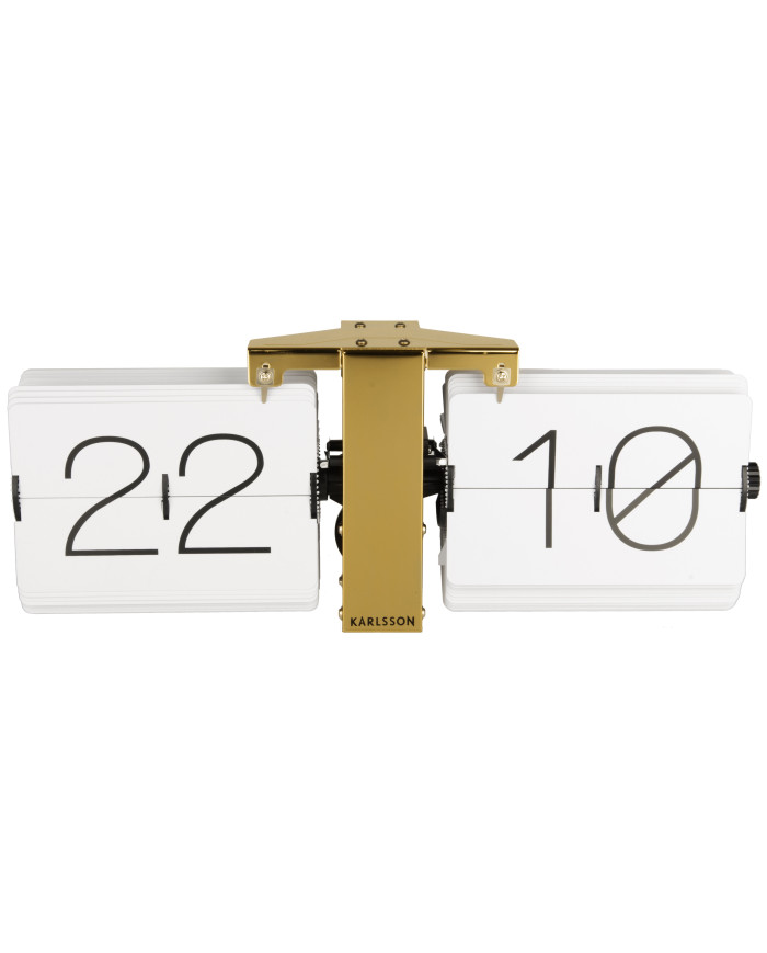 Reloj Flip No Case 36x14 cm dorado