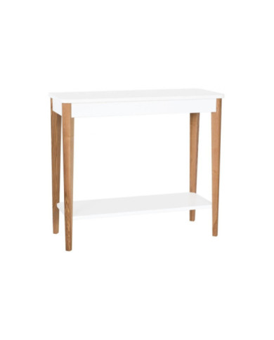 Consola Ashme 85x35 cm blanca