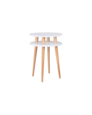 Mesa UFO High    diam        45 cm blanco