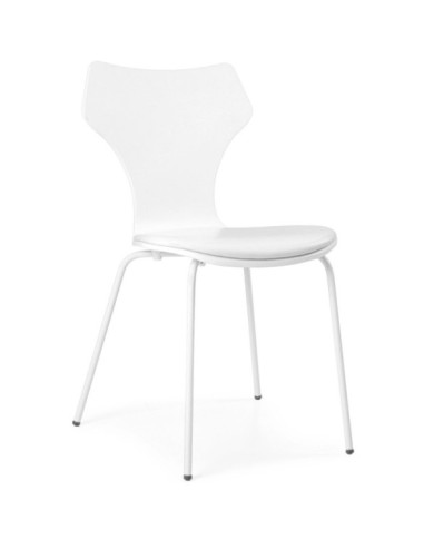 Silla Lolly 45x85 cm blanco