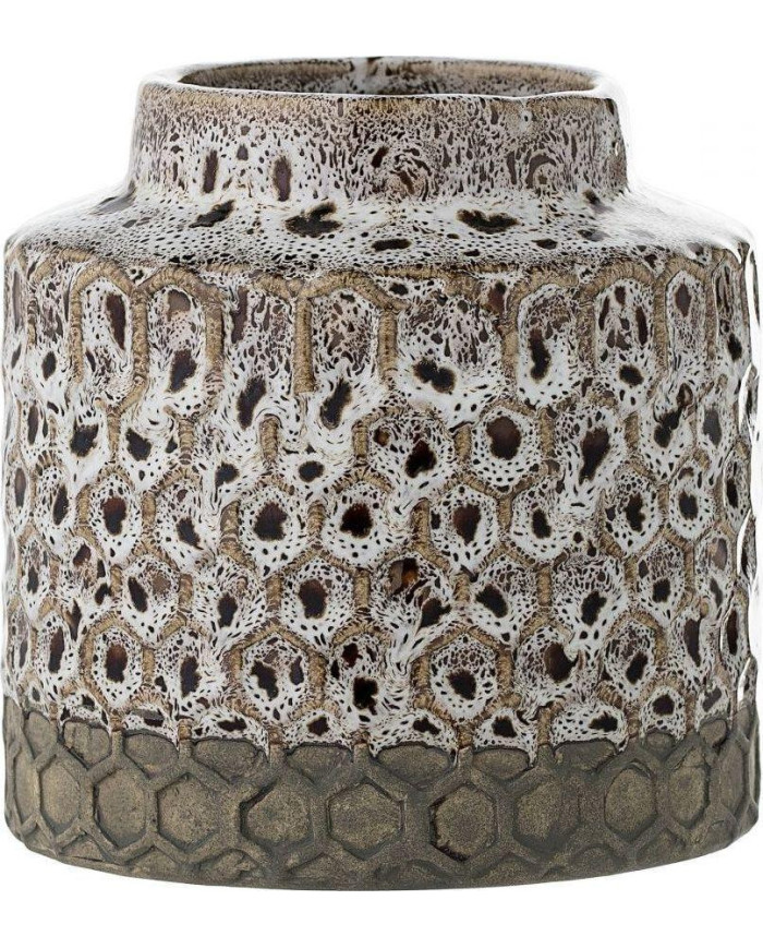 Jarrón Hal    diam        10x10 cm Natural