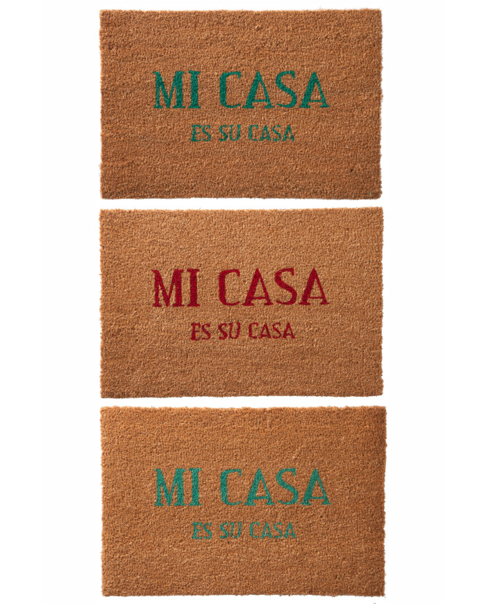 Tapete Mi Casa 60 40 cm natural n1