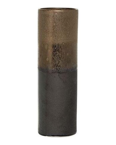 Jarrón Brown, 29 x 9 cm, marrón