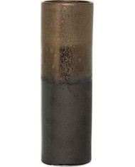 Jarrón Brown, 29 x 9 cm, marrón