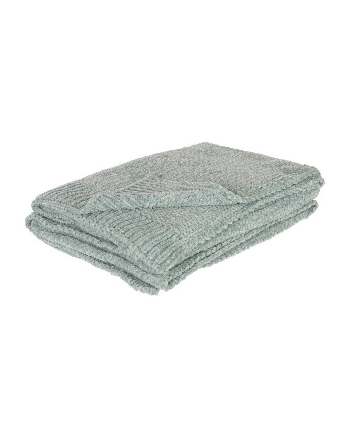 Manta Knitted Soft 170x130 cm verde menta