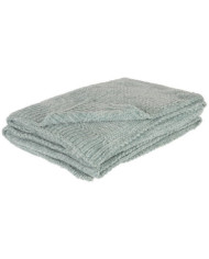 Manta Knitted Soft 170x130 cm verde menta