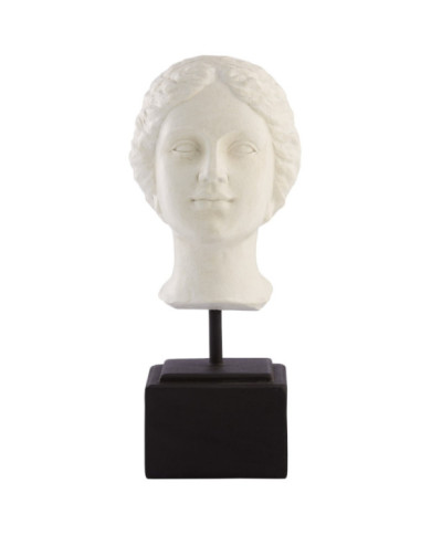 Figurita decorativa Serafina 28x49 cm negra