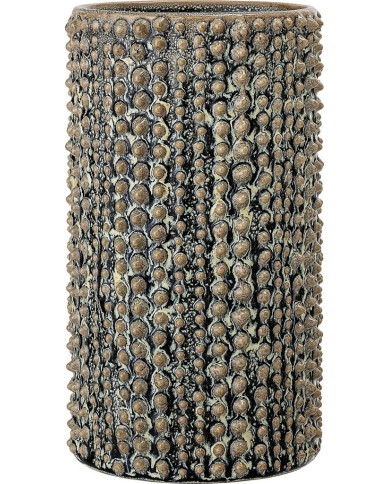 Jarrón Liz    diam        11x21 cm, caqui