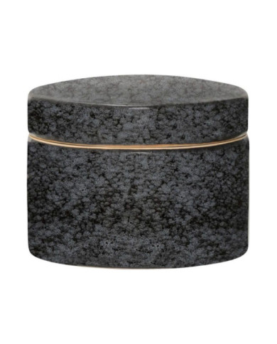 Recipiente Noir 10x12 cm negro