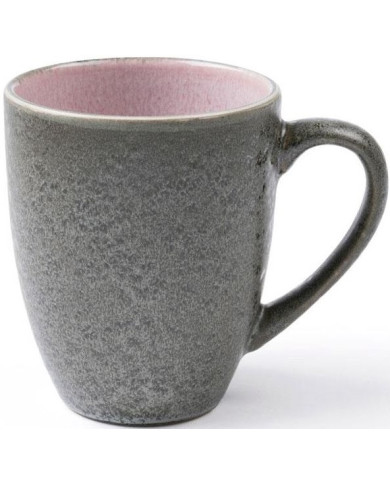 Taza Malosa 8x10 cm gris / rosa claro