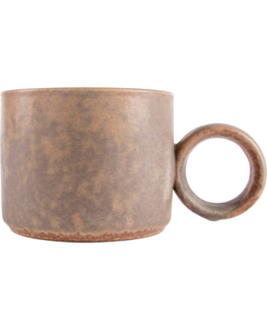 Taza Thea    diam        10x8 cm marron