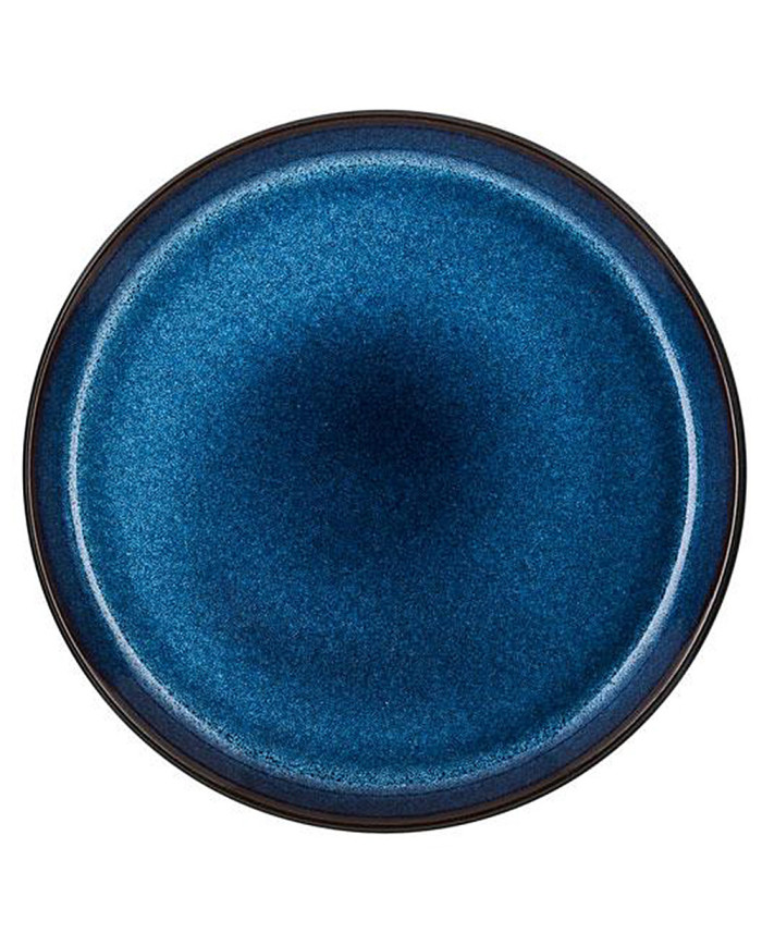 Plato Gastro    diam        21 cm negro / azul oscuro