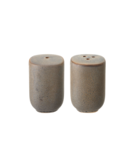 Salero y Pimientero Kendra    diam        5x7 cm gris (2-set)